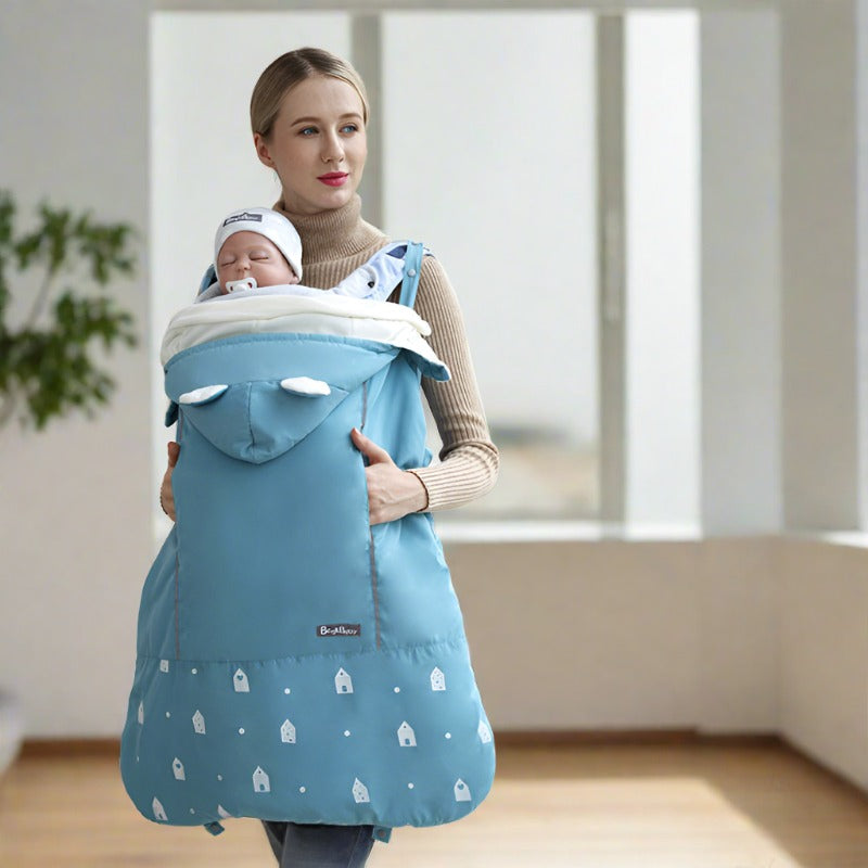 Discover Comfort & Protection with Our Warm Baby Carrier Cloak Cover - Order Now! - Brodtica Discover Comfort & Protection with Our Warm Baby Carrier Cloak Cover - Order Now! Embrace outdoor adventures with our cozy baby carrier cloak cover. Designed for snug comfort and windproof protection, it's the perfect stroller accessory for on-the-go families. Order now for peace of mind and warmth on every journey.