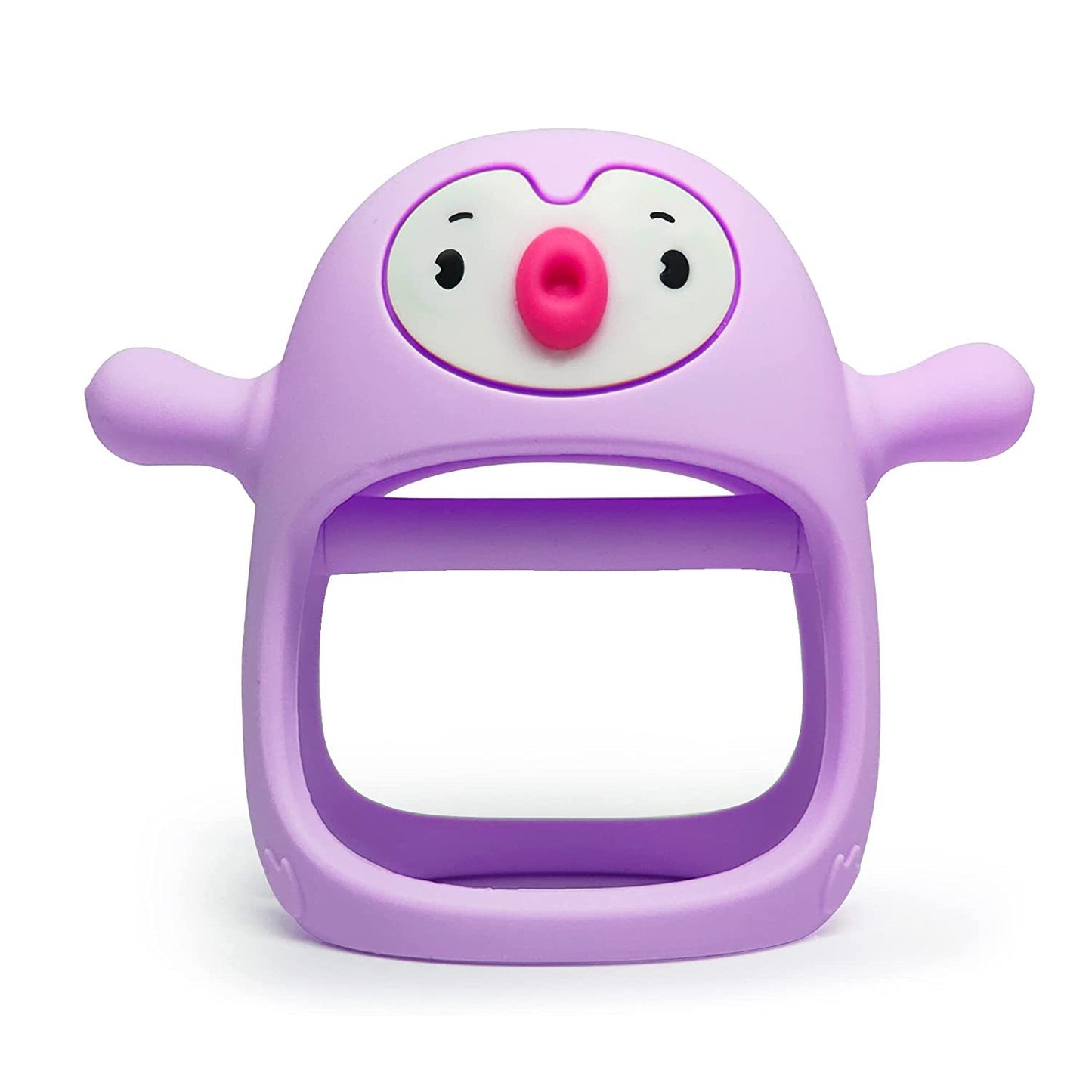 Silicone Baby Teething Toy - Brodtica Silicone Baby Teething Toy Product information: Name: Silicone toys Material:PP silicone Age:3 months or above Packing:Single package Color:Date red,Roland purple,grey blue,grey,light pink Packing list: Silicone toy x 1