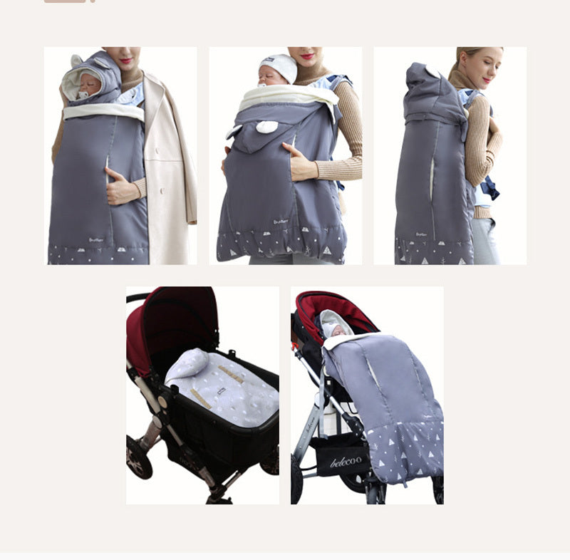 Discover Comfort & Protection with Our Warm Baby Carrier Cloak Cover - Order Now! - Brodtica Discover Comfort & Protection with Our Warm Baby Carrier Cloak Cover - Order Now! Embrace outdoor adventures with our cozy baby carrier cloak cover. Designed for snug comfort and windproof protection, it's the perfect stroller accessory for on-the-go families. Order now for peace of mind and warmth on every journey.