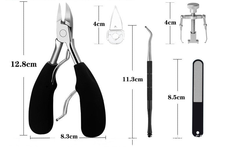 Achieve Salon-Quality Nails Anywhere with Our 5-Piece Pedicure Set - Order Now! - Brodtica Achieve Salon-Quality Nails Anywhere with Our 5-Piece Pedicure Set - Order Now! Transform your nail care routine with our professional-quality 5-piece pedicure set. Complete with stainless steel tools for shaping, buffing, and polishing, it's the ultimate solution for perfectly groomed nails at home or on the go. Order now for flawless nails wherever life takes you.