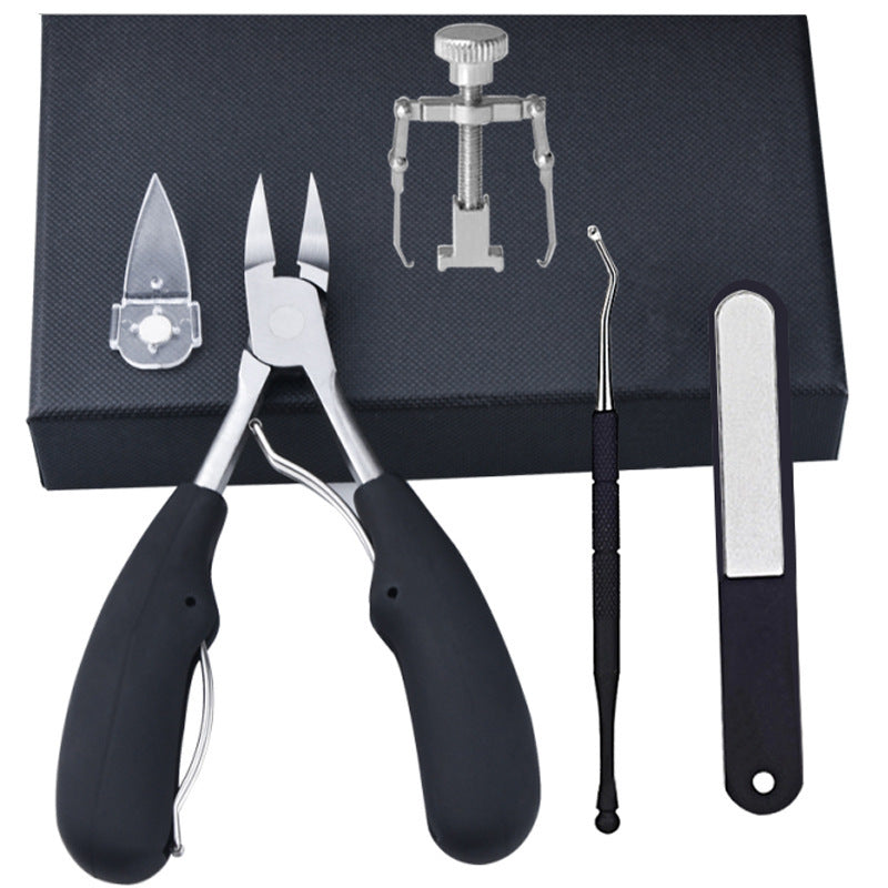 Achieve Salon-Quality Nails Anywhere with Our 5-Piece Pedicure Set - Order Now! - Brodtica Achieve Salon-Quality Nails Anywhere with Our 5-Piece Pedicure Set - Order Now! Transform your nail care routine with our professional-quality 5-piece pedicure set. Complete with stainless steel tools for shaping, buffing, and polishing, it's the ultimate solution for perfectly groomed nails at home or on the go. Order now for flawless nails wherever life takes you.