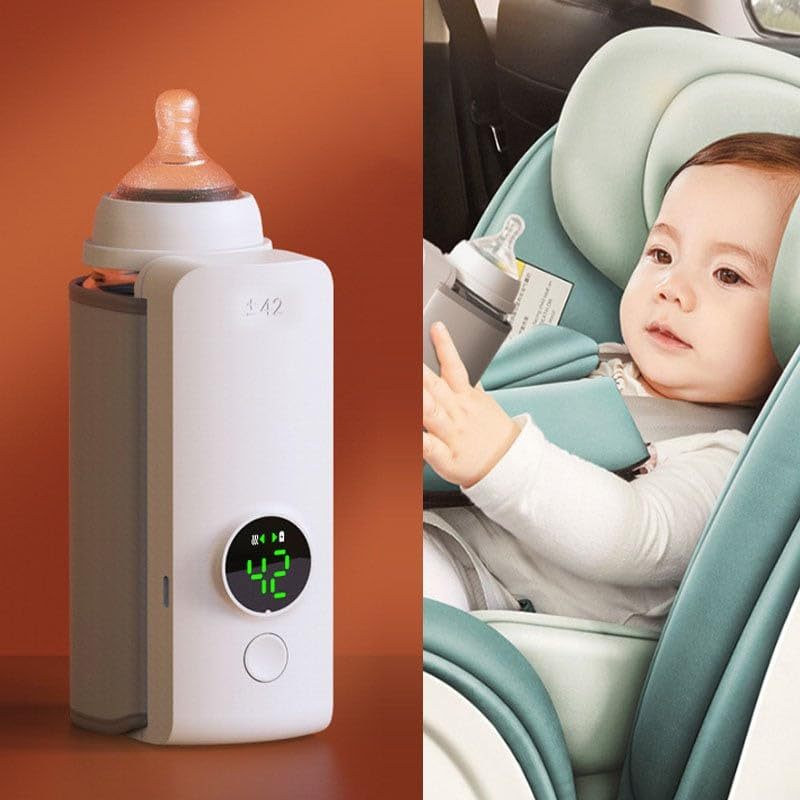 Baby Bottle Warmer Rechargeable and Universal Fit