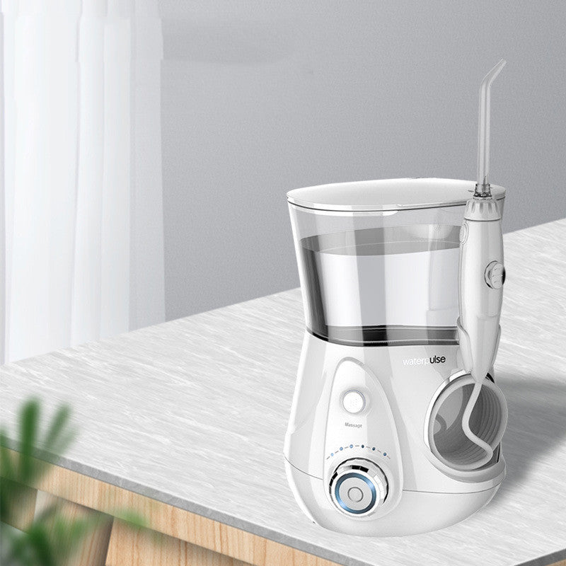 Experience Electric Oral Care with Our Efficient Household Water Spray Tooth Cleaning Flosser - Order Now!