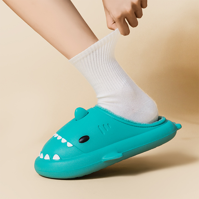 Soft Bottom Cartoon Shark clogs House Shoes | Brodtica.com - Brodtica