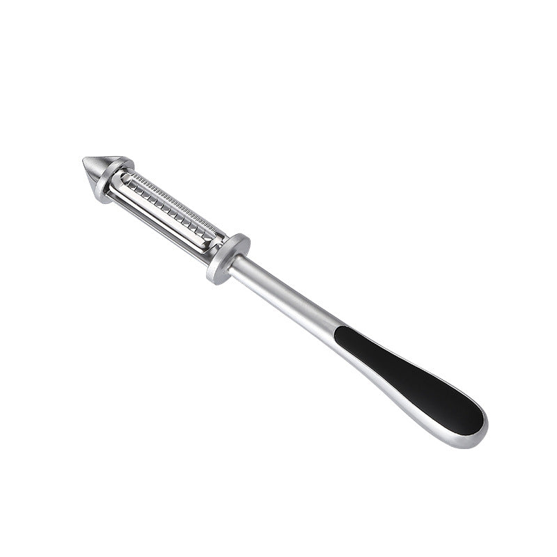 Zinc Alloy Double-sided Peeling Knife | Brodtica.com - Brodtica Zinc Alloy Double-sided Peeling Knife | Brodtica.com Brodtica.com | USA High-quality zinc alloy double-sided peeling knife, perfect for peeling fruits and vegetables with precision and ease. Product Information: Material: Zinc Alloy Color: silver Process: Polishing process Package Metal peeler*1