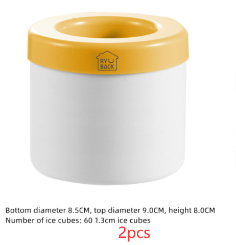 Ice Bucket Silicone Mold Cube Maker 2 In 1 For Kitchen Party Barware | Brodtica.com - Brodtica