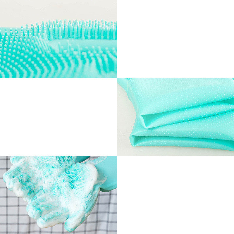 Silicone Dog Grooming Hair Comb Puppy Brush Glove Bath Cleaning Brushes Small Dog Cat Massage Pet Grooming Gloves | Brodtica.com - Brodtica