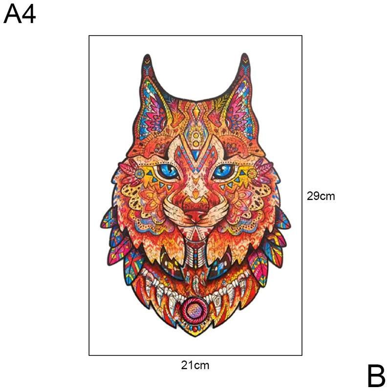 Wooden Brain Teaser Puzzle 3D Irregular Shapes | Brodtica.com - Brodtica