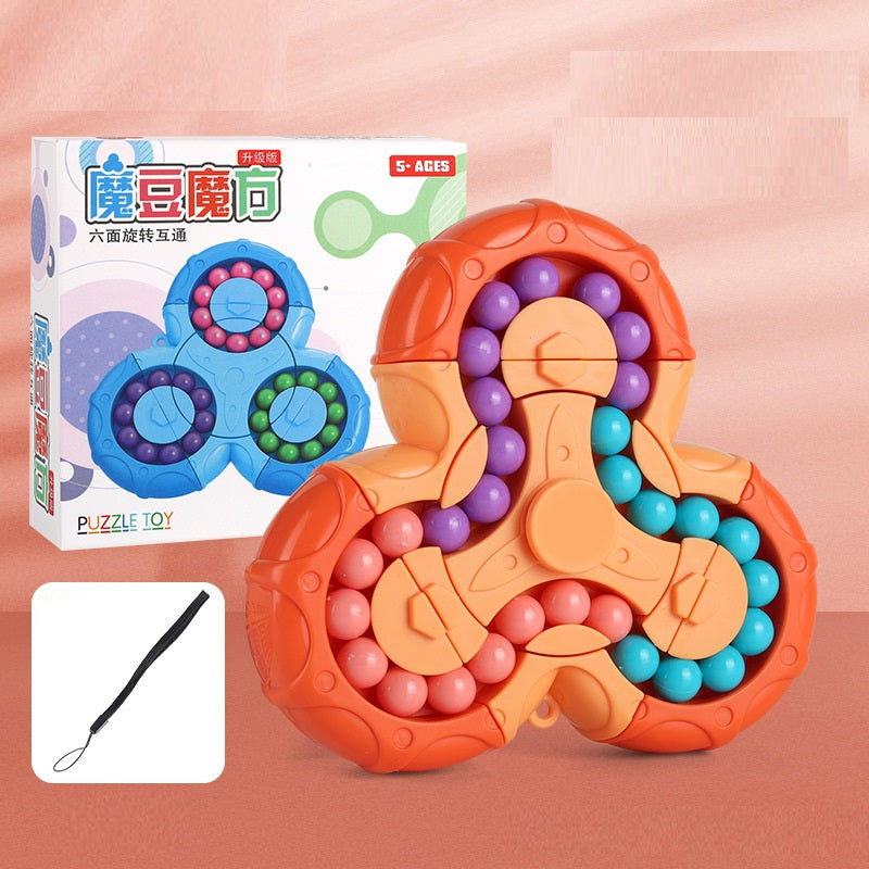 Six-sided Rotary Decompression Magic Bean Rotary Gyro Decompression Toy | Brodtica.com - Brodtica