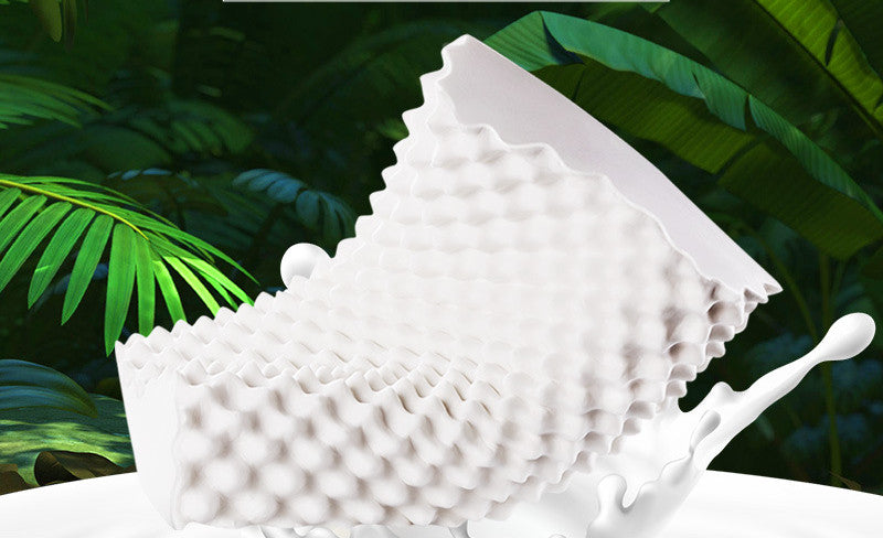 Natural latex pillow pillow for protecting cervical spine | Brodtica.com - Brodtica