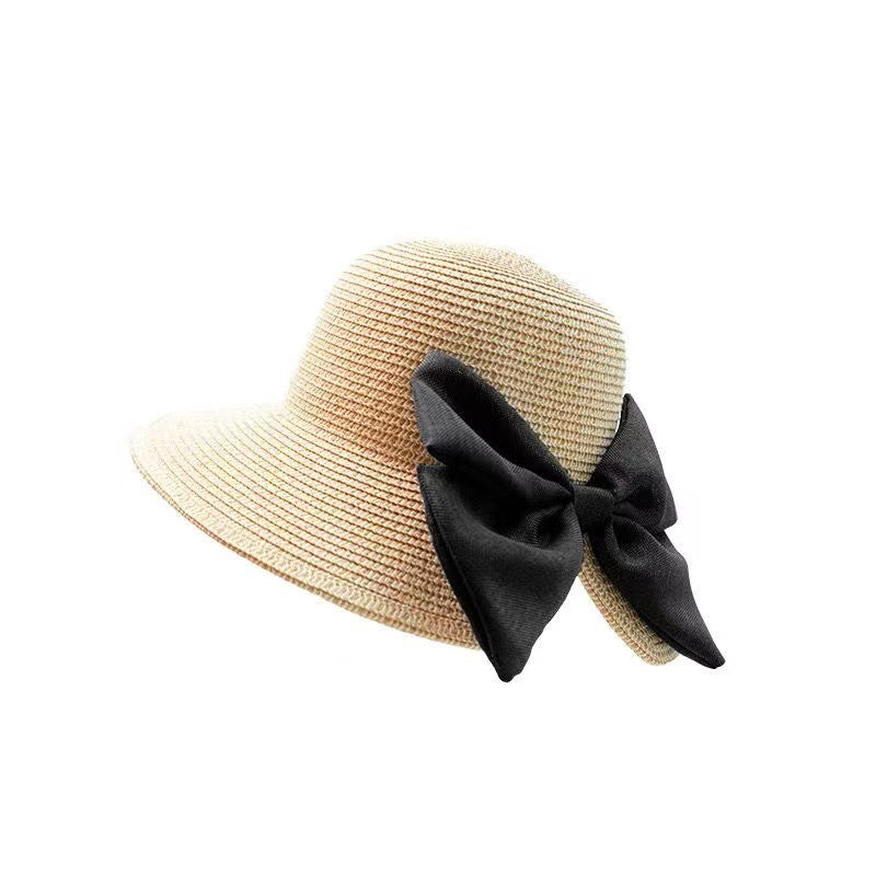 Woven Butterfly Straw Hat Summer Thin Style | Brodtica.com - Brodtica Woven Butterfly Straw Hat Summer Thin Style | Brodtica.com Brodtica.com | USA Elevate your summer style with a thin, woven butterfly straw hat. Perfect for sunny days and beach trips. Product information : Hat top style: dome Hat brim style: big brim Color: wrapping bow, BlackBowKnot, blue bow. Fabric name: papyrus Size Information: Size: M(56-58cm) Packing list: Straw hat *1