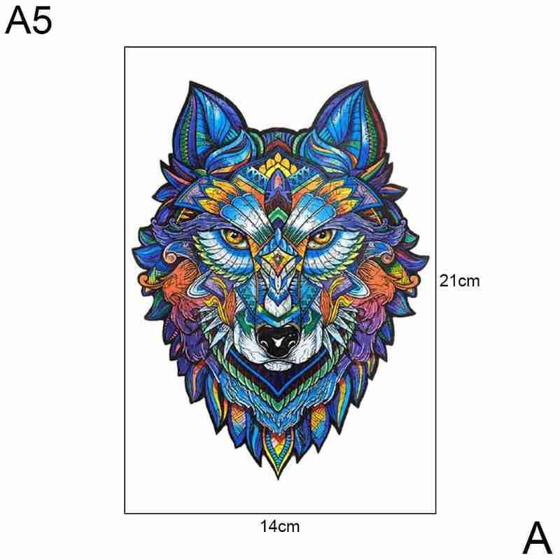 Wooden Brain Teaser Puzzle 3D Irregular Shapes | Brodtica.com - Brodtica