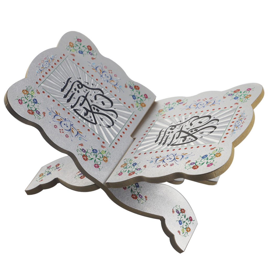 Wooden holly book holder Bookshelf Wooden frame stand rehal | Brodtica.com - Brodtica