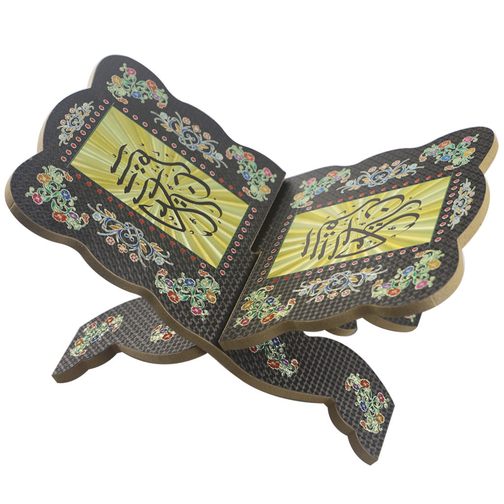 Wooden holly book holder Bookshelf Wooden frame stand rehal | Brodtica.com - Brodtica