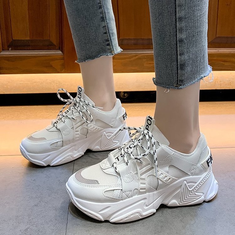 Sneakers Flat-Soled Thick-Soled Heightened Casual Shoes | Brodtica.com - Brodtica