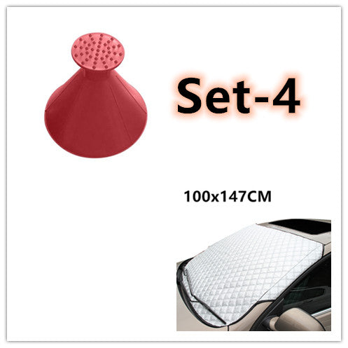 Car snow block front windshield antifreeze cover winter front gear snowboard windshield snow cover frost guard | Brodtica.com - Brodtica