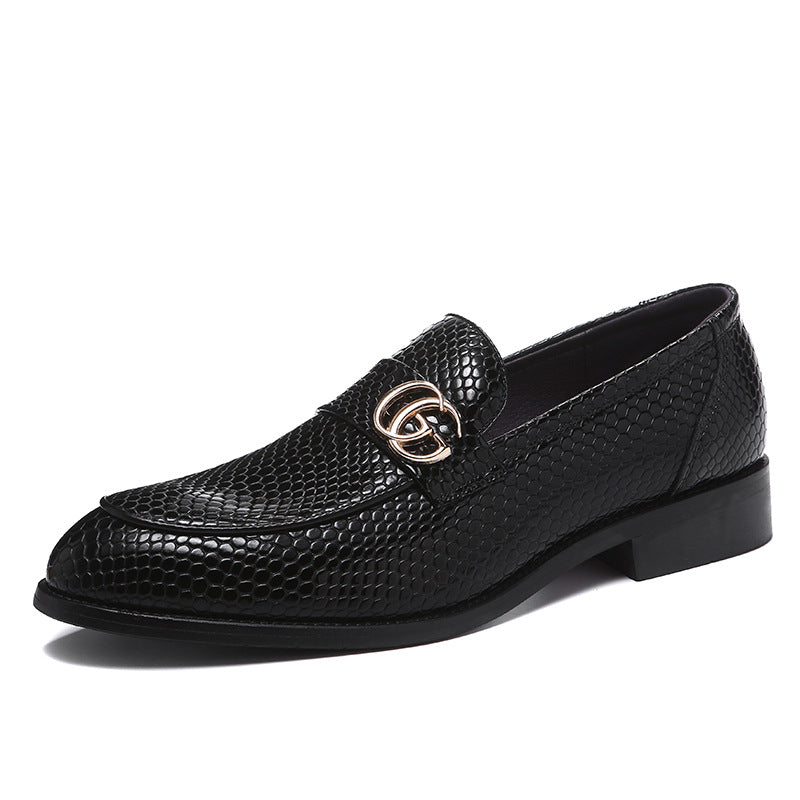 Men's patent leather style small pointed leather shoes trendy pedal casual shoes new generation | Brodtica.com - Brodtica