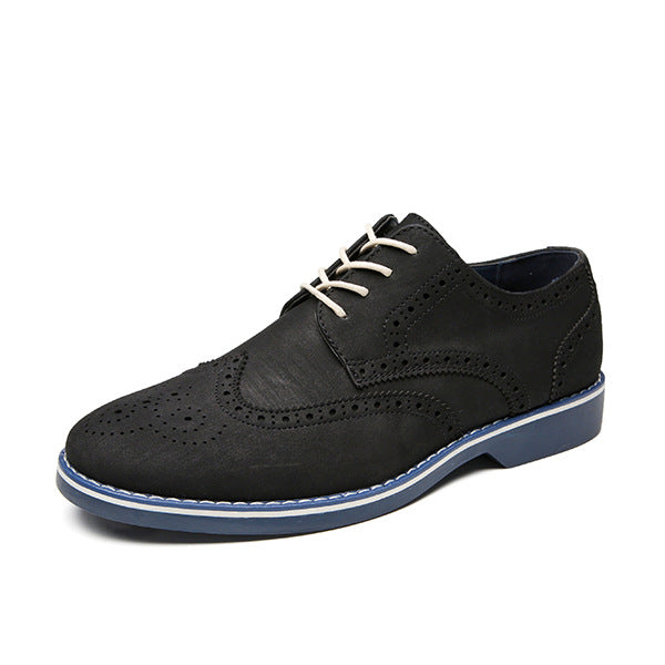 Leather Shoes Men Casual British Formal Groom Youth Business | Brodtica.com - Brodtica Leather Shoes Men Casual British Formal Groom Youth Business | Brodtica.com
Our Leather Shoes for Men are made with accuracy and commitment, setting a new standard for quality. Each pair is a testament to the craft of shoemaking, guaranteeing sturdiness that remains closely connected with style.