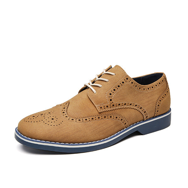 Leather Shoes Men Casual British Formal Groom Youth Business | Brodtica.com - Brodtica Leather Shoes Men Casual British Formal Groom Youth Business | Brodtica.com
Our Leather Shoes for Men are made with accuracy and commitment, setting a new standard for quality. Each pair is a testament to the craft of shoemaking, guaranteeing sturdiness that remains closely connected with style.