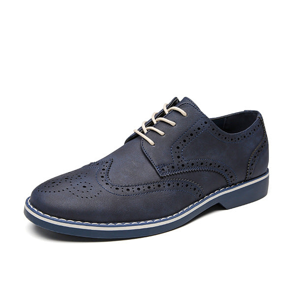Leather Shoes Men Casual British Formal Groom Youth Business | Brodtica.com - Brodtica Leather Shoes Men Casual British Formal Groom Youth Business | Brodtica.com
Our Leather Shoes for Men are made with accuracy and commitment, setting a new standard for quality. Each pair is a testament to the craft of shoemaking, guaranteeing sturdiness that remains closely connected with style.