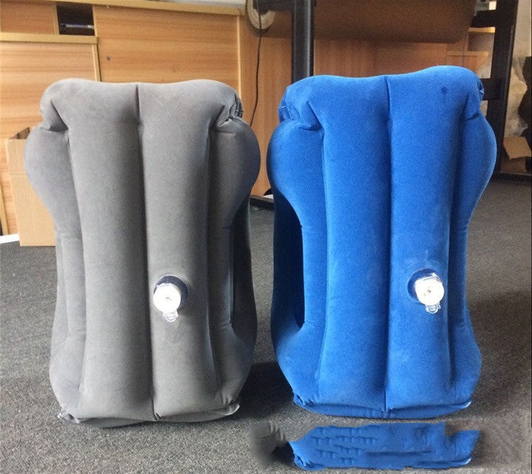 Get Restful Sleep on Your Next Flight or Train Ride with our Inflatable Travel Pillow | Brodtica.com - Brodtica