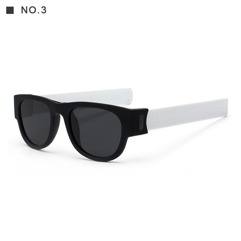 Polarized Folding Wrist Sunglasses Bracelet Design Foldable Sun Glasses | Brodtica.com - Brodtica