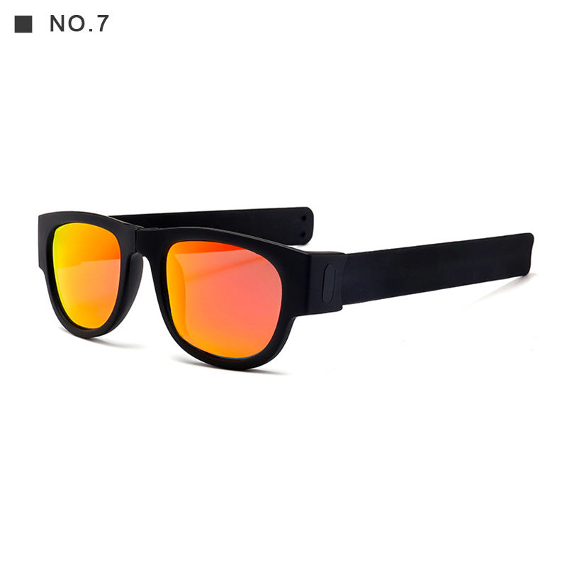 Polarized Folding Wrist Sunglasses Bracelet Design Foldable Sun Glasses | Brodtica.com - Brodtica