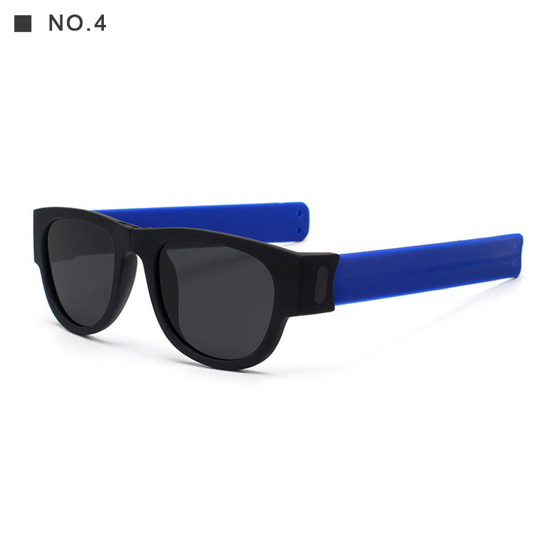 Polarized Folding Wrist Sunglasses Bracelet Design Foldable Sun Glasses | Brodtica.com - Brodtica