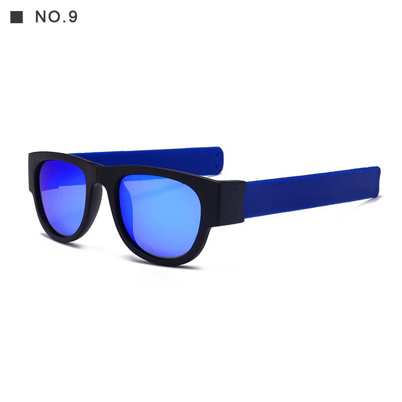Polarized Folding Wrist Sunglasses Bracelet Design Foldable Sun Glasses | Brodtica.com - Brodtica