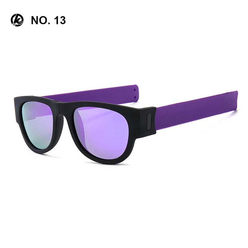 Polarized Folding Wrist Sunglasses Bracelet Design Foldable Sun Glasses | Brodtica.com - Brodtica