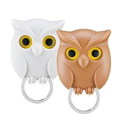 Wall Key Holder Night Owl Magnetic Wall Magnets Keep Keychains Hooks | Brodtica.com - Brodtica