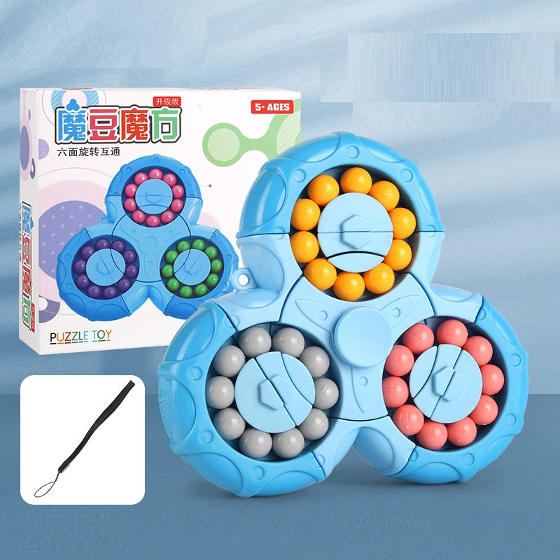 Six-sided Rotary Decompression Magic Bean Rotary Gyro Decompression Toy | Brodtica.com - Brodtica