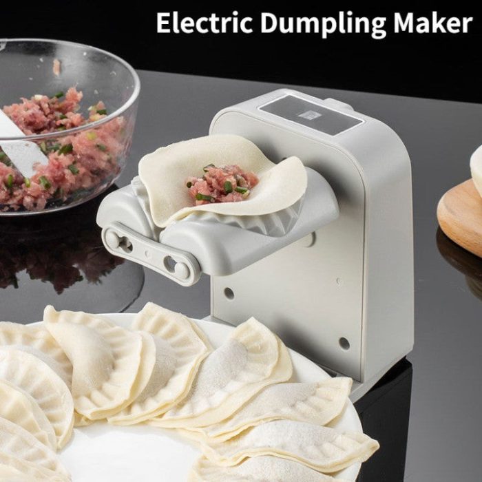 Electric Dumpling Artifact Automatic Easy Dumpling Maker Machine Kitchen Household | Brodtica.com - Brodtica Electric Dumpling Artifact Automatic Easy Dumpling Maker Machine Kitchen Household | Brodtica.com As our lives get more occupied, going through hours in the kitchen planning feasts can be an extravagance. This is where the Electric Dumpling Maker Machine moves toward, tending to the requirement for kitchen proficiency: