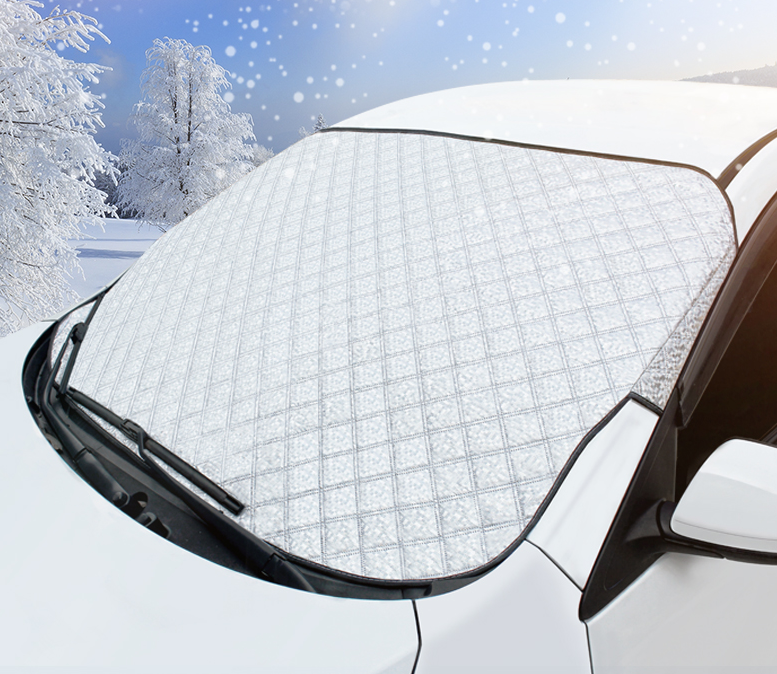 Car snow block front windshield antifreeze cover winter front gear snowboard windshield snow cover frost guard | Brodtica.com - Brodtica