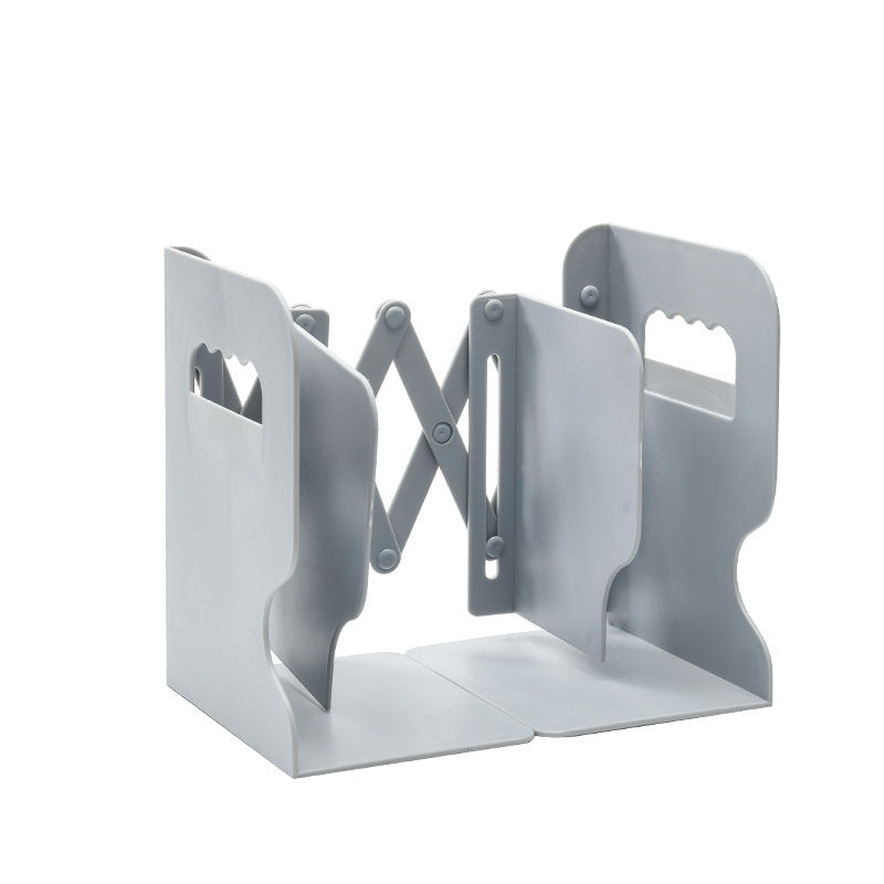Retractable Bookends Shelves Book Support Stand Adjustable Bookshelf With Pen Holder Desk Organizer Office Accessories | Brodtica.com - Brodtica
