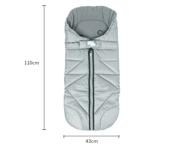Stroller Sleeping Bag Autumn Winter Multi-purpose Cart | Brodtica.com - Brodtica Stroller Sleeping Bag Autumn Winter Multi-purpose Cart | Brodtica.com Brodtica.com | USA Multipurpose stroller sleeping bag for autumn and winter seasons. Keep your baby warm and cozy while on the go. Product Information: Product name: Baby carriage sleeping bag Material: 210D+ fleece + silk Product category: Sleeping bag Product style: grey Product size: 110*43cm Packing list: Silk floss bag*1