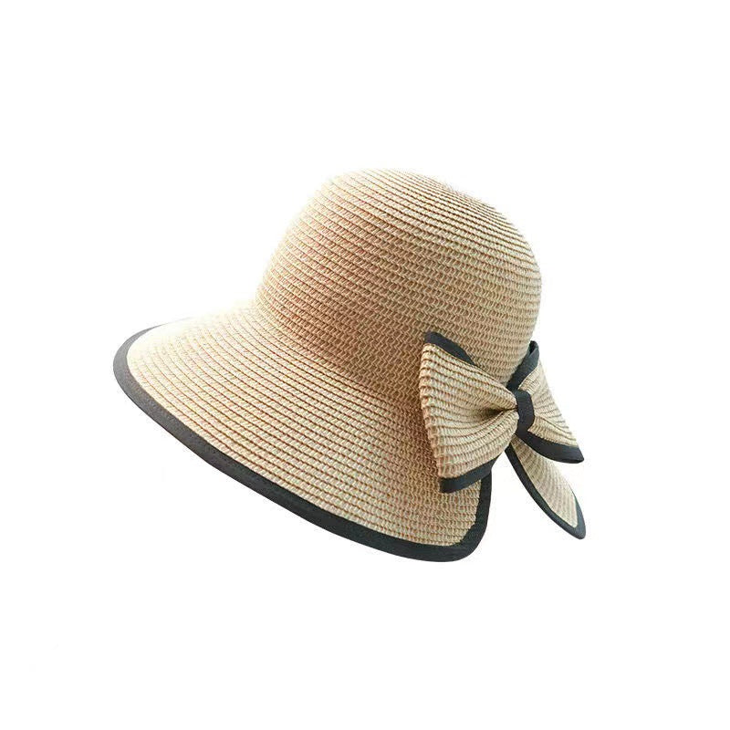 Woven Butterfly Straw Hat Summer Thin Style | Brodtica.com - Brodtica Woven Butterfly Straw Hat Summer Thin Style | Brodtica.com Brodtica.com | USA Elevate your summer style with a thin, woven butterfly straw hat. Perfect for sunny days and beach trips. Product information : Hat top style: dome Hat brim style: big brim Color: wrapping bow, BlackBowKnot, blue bow. Fabric name: papyrus Size Information: Size: M(56-58cm) Packing list: Straw hat *1