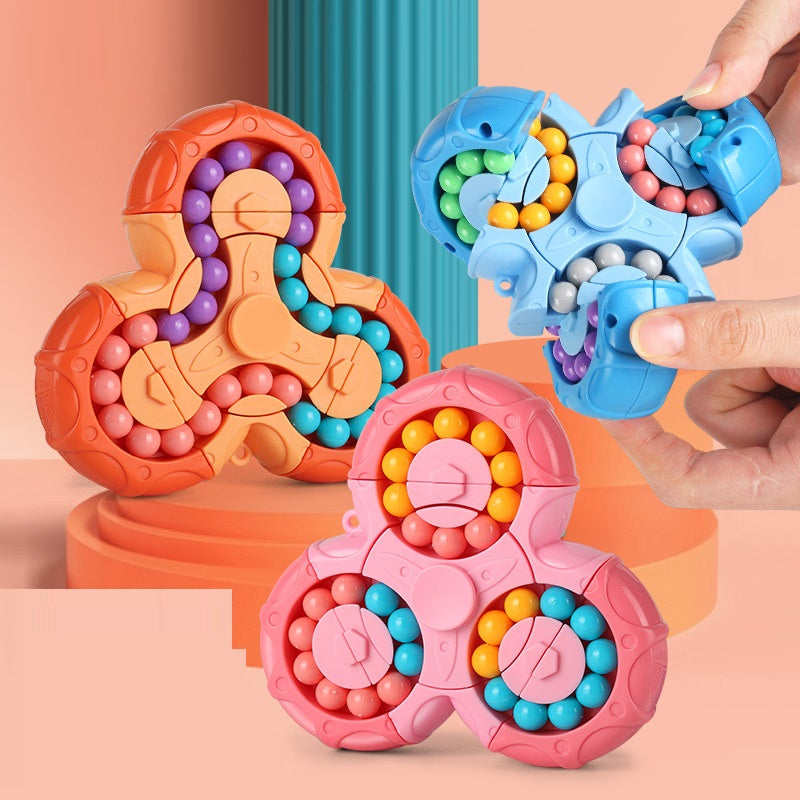 Six-sided Rotary Decompression Magic Bean Rotary Gyro Decompression Toy | Brodtica.com - Brodtica