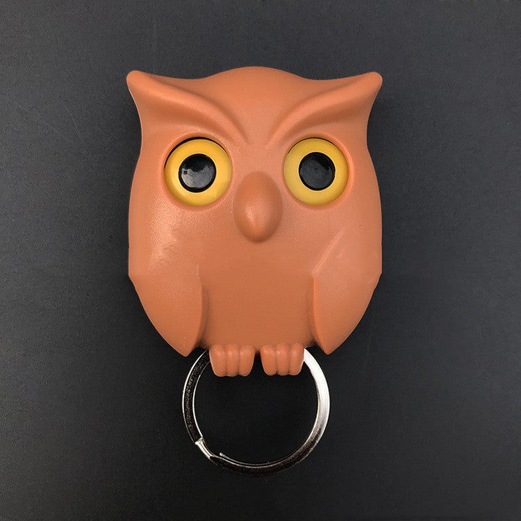 Wall Key Holder Night Owl Magnetic Wall Magnets Keep Keychains Hooks | Brodtica.com - Brodtica