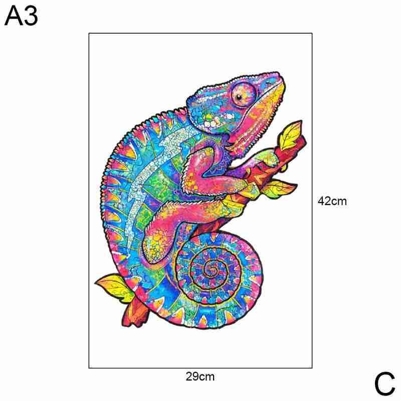 Wooden Brain Teaser Puzzle 3D Irregular Shapes | Brodtica.com - Brodtica