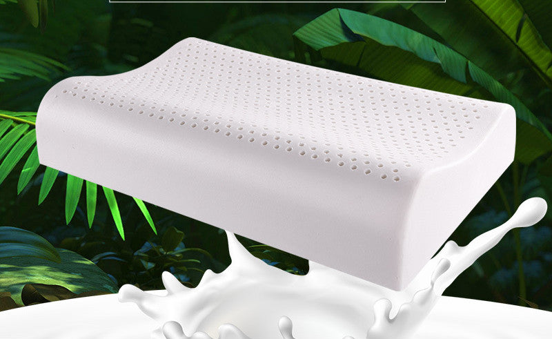 Natural latex pillow pillow for protecting cervical spine | Brodtica.com - Brodtica