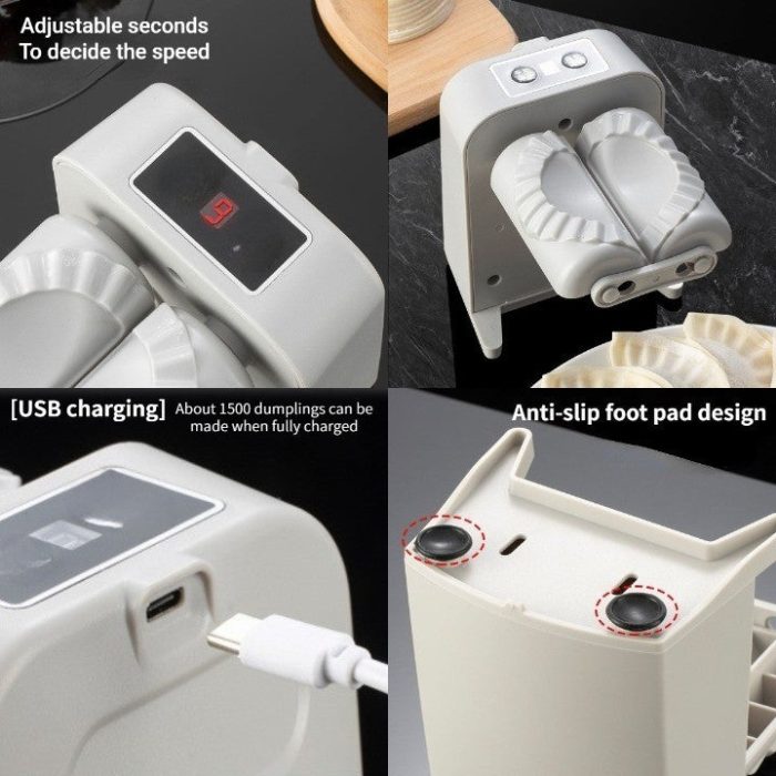 Electric Dumpling Artifact Automatic Easy Dumpling Maker Machine Kitchen Household | Brodtica.com - Brodtica Electric Dumpling Artifact Automatic Easy Dumpling Maker Machine Kitchen Household | Brodtica.com As our lives get more occupied, going through hours in the kitchen planning feasts can be an extravagance. This is where the Electric Dumpling Maker Machine moves toward, tending to the requirement for kitchen proficiency: