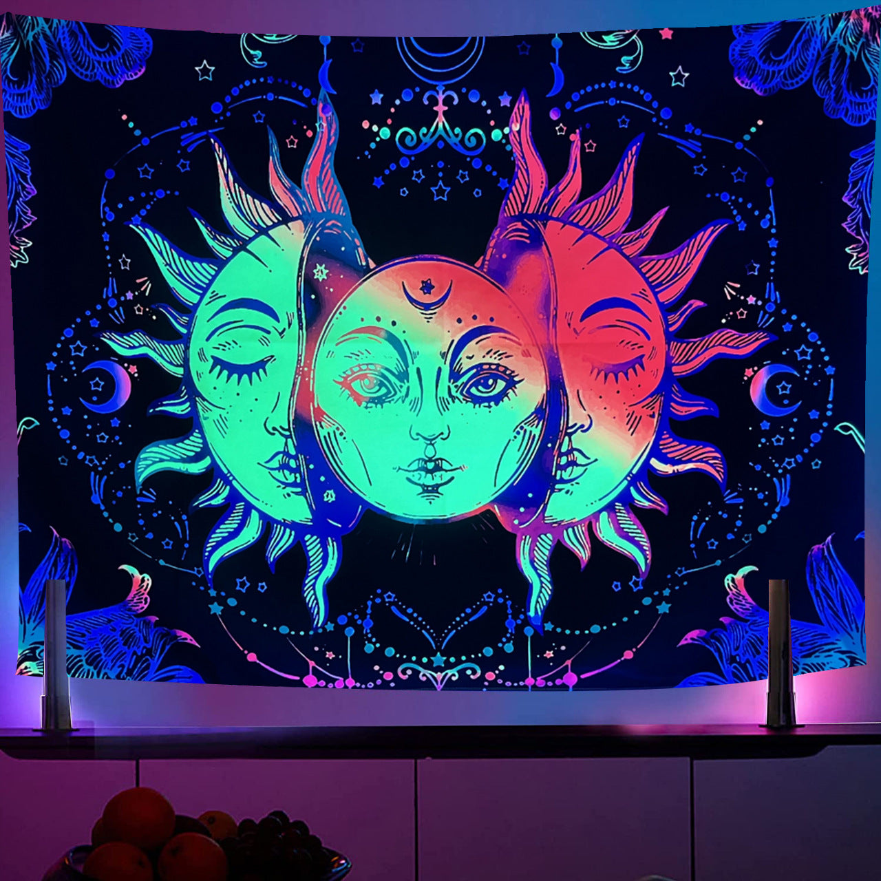 UV Light Emitting Neon Hanging Cloth | Brodtica.com - Brodtica