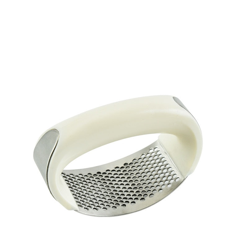 Stainless Steel Garlic Masher Garlic Press Household Manual Curve Fruit Vegetable Tools Kitchen Gadgets | Brodtica.com - Brodtica