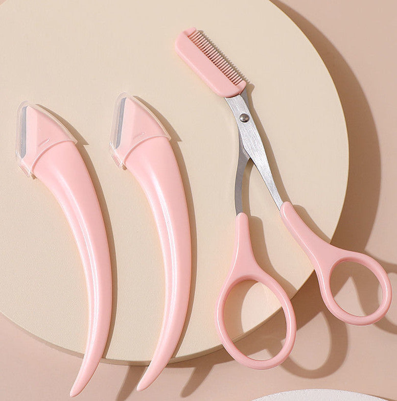 Eyebrow Trimming Knife With Comb Curved Moon Small Beauty Supplies Gadgets | Brodtica.com - Brodtica Eyebrow Trimming Knife With Comb Curved Moon Small Beauty Supplies Gadgets | Brodtica.com Eyebrows are a characterizing component of your face, and getting them on the money can improve your whole look. The Eyebrow Trimming Knife is planned in light of accuracy. This is the way it can assist you with accomplishing eyebrow flawlessness:
