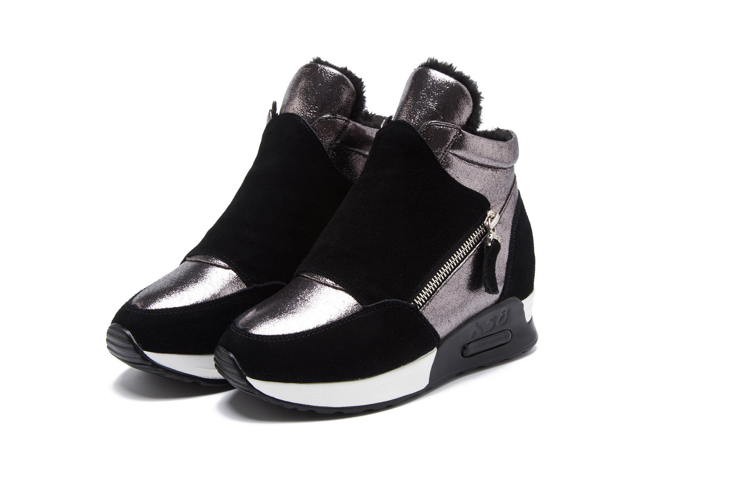 Thick-soled High-rise Casual Sports Shoes Girls' Cotton | Brodtica.com - Brodtica