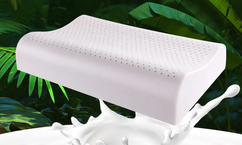 Natural latex pillow pillow for protecting cervical spine | Brodtica.com - Brodtica