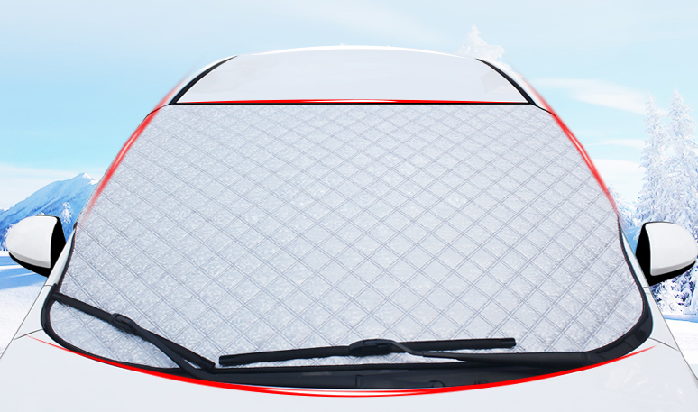 Car snow block front windshield antifreeze cover winter front gear snowboard windshield snow cover frost guard | Brodtica.com - Brodtica