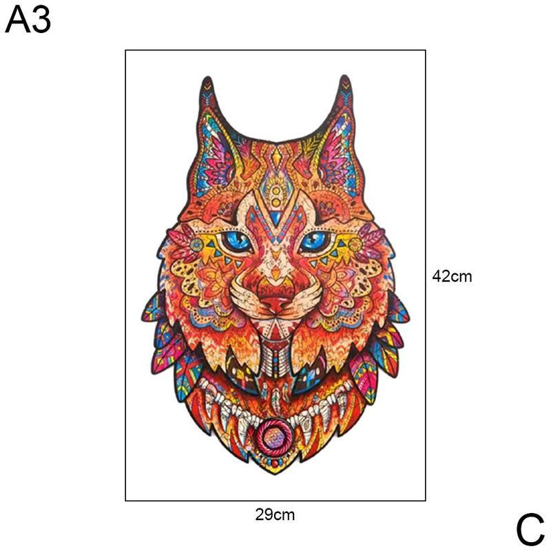 Wooden Brain Teaser Puzzle 3D Irregular Shapes | Brodtica.com - Brodtica