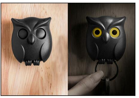 Wall Key Holder Night Owl Magnetic Wall Magnets Keep Keychains Hooks | Brodtica.com - Brodtica